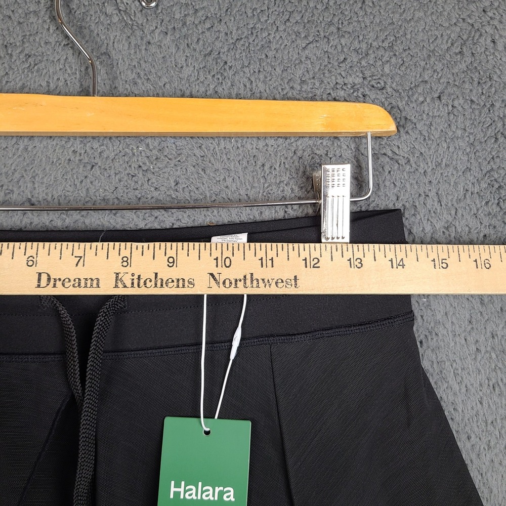 HALARA Black Maxi Skirt with Pleated Detail - Picture 7 of 8